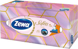 Zewa Softis adagolós papírzsebkendő design - 4 rétegű 80db-os (28421)