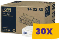 Tork Extra Soft kozmetikai kendő 100 lapos - 140280 (Karton - 30 csomag) (140280)