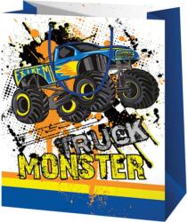 Cardex Monster Truck mintás közepes ajándéktáska 18x10x23cm (45801) - innotechshop