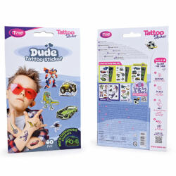 Tytoo Dude tetoválás matrica szett - 40 db / csomag (TY50271) (TY50271)