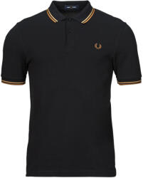 Fred Perry Tricou Polo mânecă scurtă Bărbați TWIN TIPPED FRED PERRY SHIRT Fred Perry Negru IT XXL