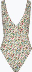 Tommy Hilfiger Női egyrészes fürdőruha Tommy Hilfiger Plunge One Piece th multi monogram calico