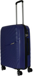 Benzi BZ5755 kék 4 kerekű közepes bőrönd (BZ5755-M-kek)