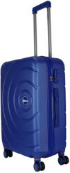 Benzi BZ5669 kék 4 kerekű közepes bőrönd (BZ5669-M-kek)