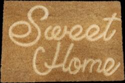  Kókusz lábtörlő 60*40 cm szögletes Sweet Home felirattal CR-8979 Kifutó termék! (RL61)