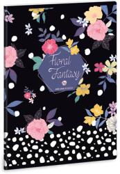 Ars Una Füzet A/5 kockás ARS UNA 40lap Floral Prism 27-40 (93149389)