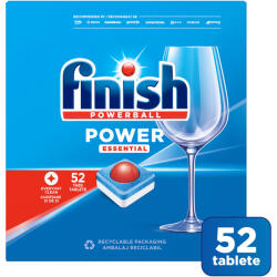 Finish Tablete pentru masina de spalat vase, 52 buc, Power Essential