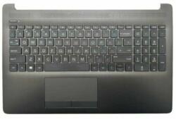 HP 15-DA 15-DB 15T-DA 15T-DB 250 G7 255 G7 series L20386-001 amerikai angol (US) kiosztású billentyűzettel háttérvilágítással palmrest/topcase felső burkolat fekete