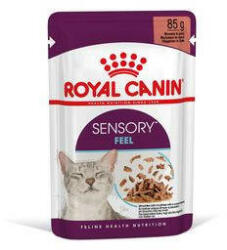 Royal Canin Feline Adult (Sensory Feel) - alutasakos (falatkák, pecsenyelé) eledel macskák részére (85g)