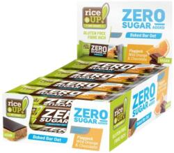 RiceUP! Flap Jack Zero Sugar Bar | with Chocolate Coating [12 x 70 грама] Тъмен шоколад с портокал