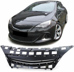 Opel Astra J 2012- 3ajtós GTC-hez OPC stílusú matt fekete hűtőrács