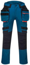 Portwest DX452 DX4 levehető lengőzsebes női nadrág metrokék színben (DX452MBR34)