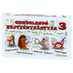  Gondolkodó rejtvénykártyák 3 (GON043825)