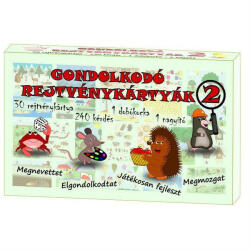  Gondolkodó rejtvénykártyák 2 (GON043818)