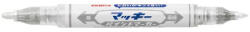 Zebra Lakkmarker kétvégű ZEBRA Mckie olajbázisú extra fine 0, 7-1, 2 mm ezüst (57579) - fotoland