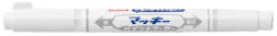 Zebra Lakkmarker kétvégű ZEBRA Mckie olajbázisú extra fine 0, 7-1, 2 mm fehér (57576) - fotoland