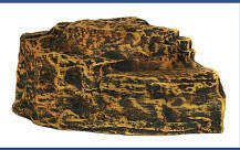 AquaDeckor | Teknőssziget (M) | Akvaterráriumba - 24x12x10 cm (002)