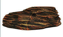 AquaDeckor | Sarok teknőssziget (M) | Akvaterráriumba - 26x17x10 cm (003)