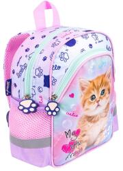 Majewski My Little Friend kisméretű cicás hátizsák - Pastel Kitty