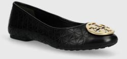 Tory Burch bőr balerina cipő Claire Quilted Ballet fekete, 155325.006 - fekete Női 38