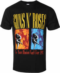 ROCK OFF Tricou bărbați Guns N' Roses - UYI World Tour - BL - ROCK OFF - GNRTS69MB