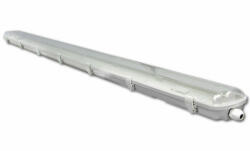 Masterled 120 cm-es armatúra 2x18 W-os víztiszta fedéllel LED fénycsövekkel (TROG-5662-XQ3234)