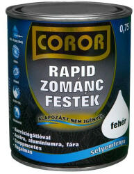 Coror Rapid Zománcfesték fehér 0, 75 l (COROR200)