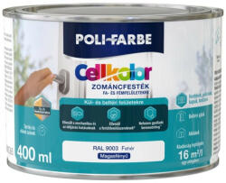 Poli-Farbe Új Cellkolor magasfényű zománcfesték kék 0, 4l (PO2030101007)