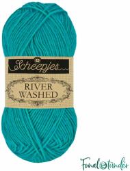 Scheepjes River Washed 948 Danube - kék