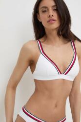 Tommy Hilfiger bikini felső fehér, enyhén merevített kosaras - fehér XS - answear - 21 990 Ft