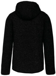 Proact PA366 cipzáras kapucnis vastag Női pulóver bolyhos belsővel Proact, Dark Grey Melange-3XL (pa366dagm-3xl)