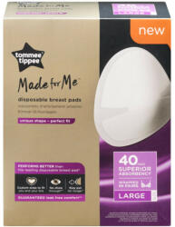 Tommee Tippee melltartóbetét Made for Me 40 db L méret (CMT59707895)
