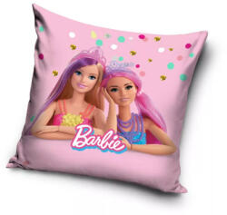 Barbie Friends párnahuzat 40x40 cm Velúr (CBX039255) - oliviashop
