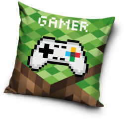  Gamer Blocks párnahuzat 40x40 cm Velúr (CBX039415) - oliviashop