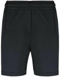 Proact PA103 gyerek sport rövidnadrág Proact, Black-10/12 (pa103bl-10-12)