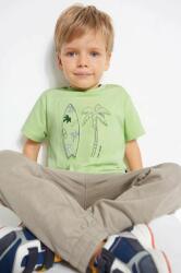 MAYORAL gyerek pamut póló zöld, nyomott mintás - zöld 128 - answear - 4 485 Ft
