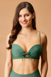 PIECES Sutien costum de baie Pieces Ariel verde L Costum de baie dama