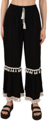 Ie Traditionala Pantaloni cu ciucuri - negri