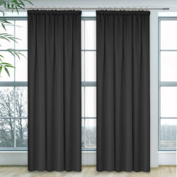 Mondo Italia Függöny a redős szalagon Heaven grafit