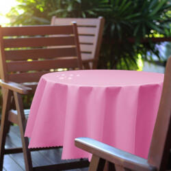 Mondo Italia, s. r. o Kerek kerti asztalterítő Ø 150 cm világos rózsaszín (MIG14)