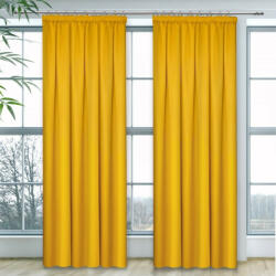 Mondo Italia Függöny a redős szalagon Heaven sárga