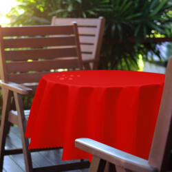 Mondo Italia, s. r. o Kerek kerti asztalterítő Ø 150 cm piros (MIG11)