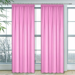 Mondo Italia Függöny a redős szalagon Heaven világos rózsaszín