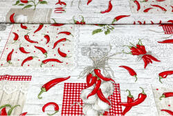 Made In Italy Anyag pamut chilli
