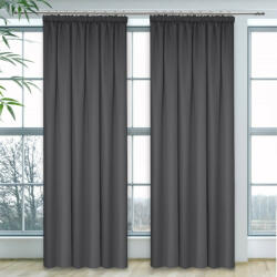 Mondo Italia Függöny a redős szalagon Heaven sötét szürke