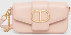 Twinset bőr táska rózsaszín - rózsaszín Univerzális méret - answear - 117 990 Ft