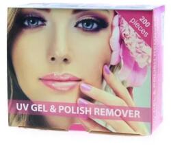 OGC Set 200 Folii de Aluminiu Indepartare Oja, Global Fashion, Roz