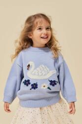 Konges Sløjd gyerek gyapjú pulóver - kék 98