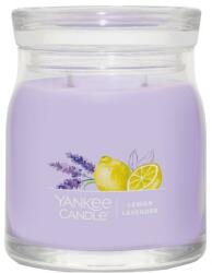 Yankee Candle Lumânare parfumată Lămâie și Lavandă, 2 fitiluri - Yankee Candle Lemon Lavender 567 g