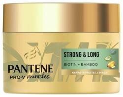 Pantene Masca pentru Par Puternic si Lung - Pantene Pro-V Miracles Strong&Long Bioton+Bamboo, 160 ml
